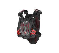 Alpinestars A-5 Plasma Corazza toracica, nero/rosso, XL/2XL