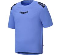 Alpinestars A-Aria Polartec Baja Elite Maglia da bicicletta a maniche corte, blu, taglia L per maschi