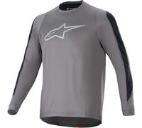 Alpinestars A-dura Dri Astar Long Sleeve Jersey Grigio L Uomo Dark Heather Gray