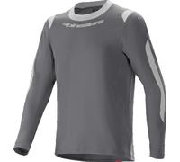 Alpinestars A-Dura Dri Wool Maglia da bicicletta a maniche lunghe, grigio, taglia L per maschi