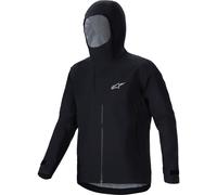 Alpinestars A-Dura Elite impermeabile Giacca da bicicletta, nero, Taglia XL