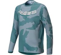 Alpinestars A-Dura Hollow Camo Maglia da bicicletta, verde, taglia M per maschi