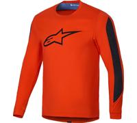 Alpinestars A-Dura Inset Astar Maglia da bicicletta, arancione, taglia L per maschi