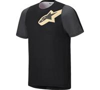 Alpinestars A-Dura Lipan Maglia da bicicletta a maniche corte, nero-beige, taglia M per maschi