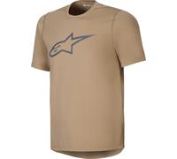 Alpinestars A-Dura Maglia da bicicletta a maniche corte, marrone, taglia L per maschi