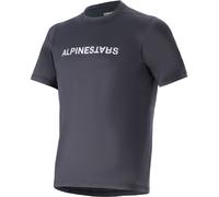 Alpinestars A-Dura Switch Maglia da bicicletta a maniche corte per ragazzi, nero, Taglia XL