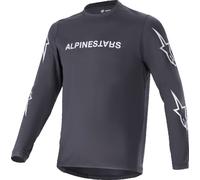 Alpinestars A-Dura Switch Maglia da bicicletta a maniche lunghe per ragazzi, nero, taglia M