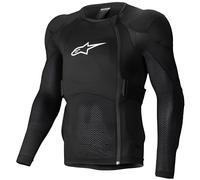 Alpinestars A-Impact Plasma Giacca protettiva a maniche lunghe, nero-bianco, taglia 2XL per maschi