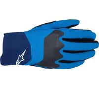Alpinestars A-Supra Guanti da bicicletta, blu, taglia S per maschi