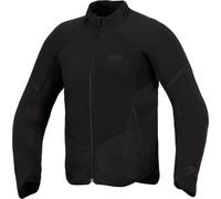Alpinestars Aeroshell Airflow Giacca tessile da motocicletta, nero-grigio, taglia L per maschi