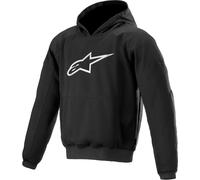 Alpinestars Ageless Felpa con cappuccio moto, nero, Taglia XL