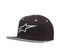 Alpinestars Ageless Flatbill Cap Nero e Bianco 2XL/3XL