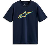 Alpinestars Ageless Shadow CSF, maglietta M male Blu Scuro/Arancione/Azzurro