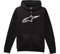 Alpinestars Ageless V3 Felpa con cappuccio e zip, Bianco/nero, Taglia L