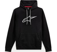 Alpinestars Ageless V3, felpa con cappuccio S male Nero/Grigio