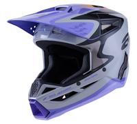 ALPINESTARS ALPINESTARS - Casco Jettson S-M3 Junior Grigio / Purple / Nero 2026 YL