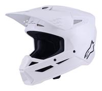 Alpinestars SM3 Solid, casco da motocross XS male Bianco