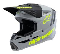 §Casco Cross Bambino Alpinestars SM3 Radium ECE06 Verde Verde Nero Giallo Fluo§