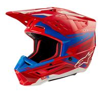 ALPINESTARS ALPINESTARS - Casco S-M5 Action 2 Bright Rosso / Blue Glossy 2024 XS