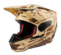 ALPINESTARS ALPINESTARS - Casco S-M5 Mineral Dark Marrone / Kangaroo Matt 2024 XS