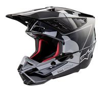 ALPINESTARS ALPINESTARS - Casco S-M5 Rover 2 Nero / Silver Glossy 2024 XL