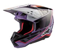 Casco SM5 SAIL Viola Argento ALPINESTARS - UE: XL