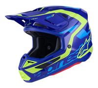 Casco Cross Alpinestars SM7 Deed Blu/GialloM Blu,Giallo