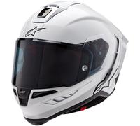 Alpinestars Supertech R10 Carbon Casco, Bianco, Taglia M (57/58)
