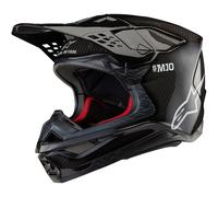 ALPINESTARS ALPINESTARS - Casco Supertech S-M10 Solid Nero Glossy Carbon 2024 L