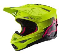 ALPINESTARS ALPINESTARS - Casco Supertech S-M10 Unite Giallo Fluo / Nero / Diva Rosa Glossy 2024 XL