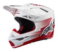 ALPINESTARS ALPINESTARS - Casco Supertech S-M10 Unite Rosso / Bianco Glossy 2024 XS