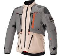 §Giacca Moto Alpinestars AMT-10R Drystar XF Grigio-Marrone-Arancio§