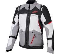 Giacca Andes V4 Drystar grigio scuro grigio ghiaccio nero rosso brillante