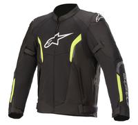 Alpinestars AST-1 V2 Air Giacca tessile moto, nero-giallo, taglia XL