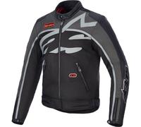 Alpinestars Axton, giacca in tessuto/pelle S male Nero/Grigio/Grigio Scuro