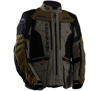 Alpinestars Bogota Pro Drystar® impermeabile Moto Tessile Giacca, verde, taglia L