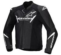 Alpinestars Faster V3 Airflow, giacca in pelle 50 male Nero/Bianco