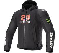 Alpinestars FQ20 Zaca Air Monster Giacca tessile moto, nero-bianco, taglia 3XL