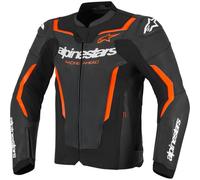 ALPINESTARS ALPINESTARS - Giacca GP Force V2 Leather Airflow Nero / Rosso Fluo 48