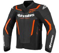 ALPINESTARS ALPINESTARS - Giacca GP Force V2 Leather Nero / Rosso Fluo 50