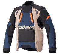 Alpinestars Halo Drystar Giacca tessile moto, blu-beige, taglia 2XL