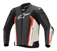 ALPINESTARS ALPINESTARS - Giacca Missile V2 Nero / Bianco / Rosso Fluo 50