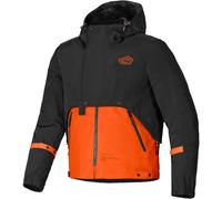 Alpinestars Mootant WP impermeabile Giacca tessile moto, nero-arancione, taglia L per maschi