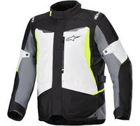 Alpinestars giacca uomo St-1 Waterproof - 9145 Ice Grey/Black/Yellow Fluo L
