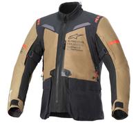 Alpinestars ST-7 2L Gore-Tex giacca tessile moto impermeabile, nero-marrone, taglia S per maschi