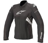 Alpinestars Stella T-GP Plus V3 Air Giacca tessile da donna, nero-bianco, taglia 2XL per donne