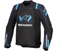 ALPINESTARS ALPINESTARS - Giacca T-Stunt Air Nero / Dark Blue / Blithe Blue S