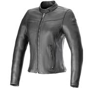 Alpinestars Tory Giacca in pelle da moto da donna, nero, taglia S per maschi