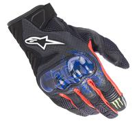 ALPINESTARS ALPINESTARS - Guanti FQ20 SMX-1 AIR V2 Monster Nero / Blue / Bright Rosso / Verde L