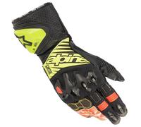 ALPINESTARS ALPINESTARS - Guanti GP Tech V2 Nero / Giallo Fluo / Rosso Fluo L